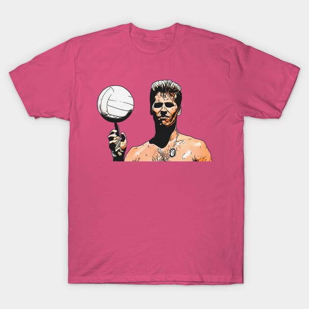Volleyball Val T-Shirt by darklordpug